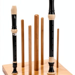Kathfly Wood Recorder Stand for Musicians-0