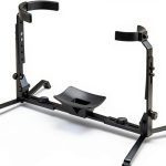 KM Tuba Stand Alloy Steel Adjustable Black-0