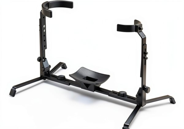 KM Tuba Stand Alloy Steel Adjustable Black-0