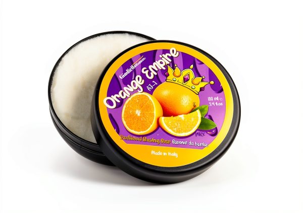 Blood Orange Italian Shaving Soap by The Goodfella's smile-3