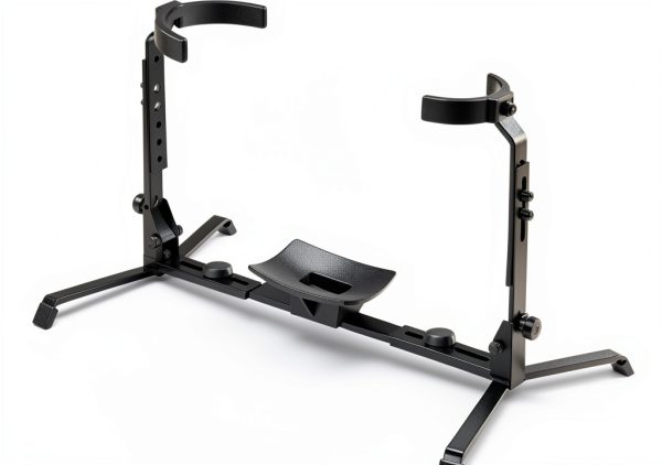 KM Tuba Stand Alloy Steel Adjustable Black-2