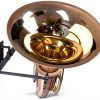 French Horn Hanger Gold Metal Adjustable Display Stand-1