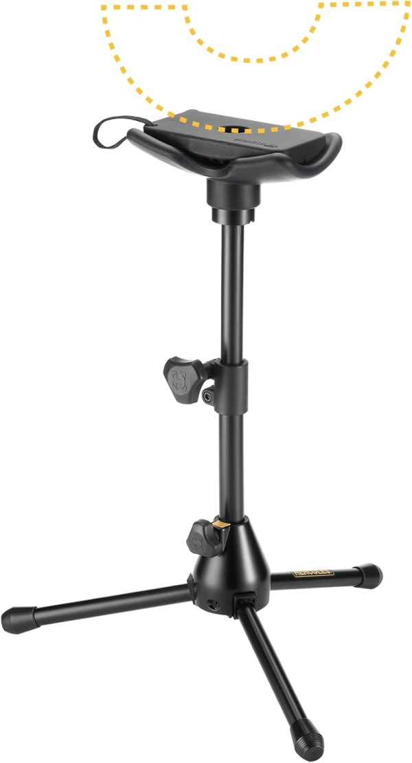 Brass Musical Instrument Stands Hercules DS553B-4