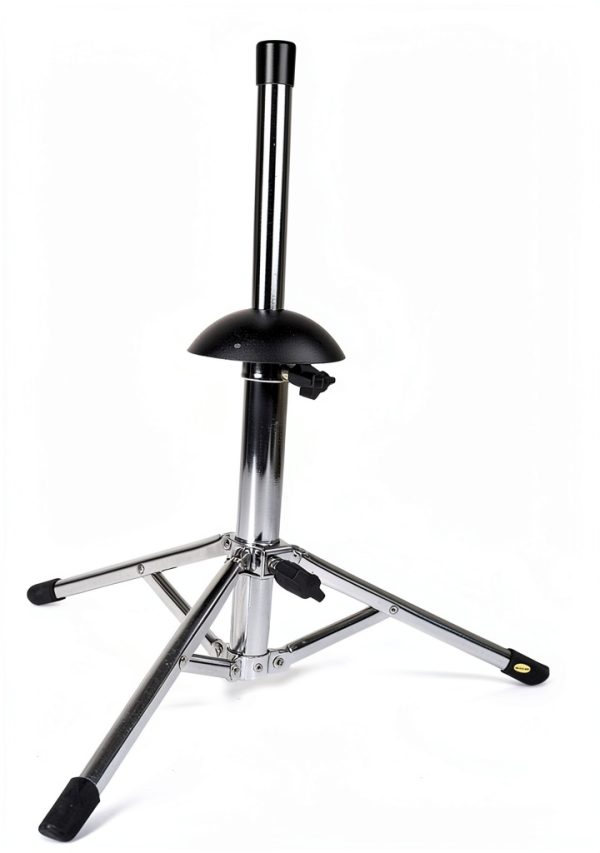 Hamilton Chrome Trumpet Stand for Musicians-0