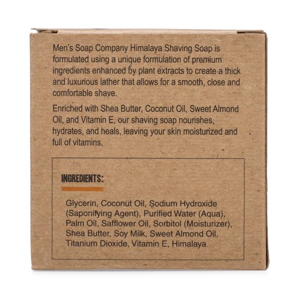 Himalaya Men's Shaving Soap by Men's Soap Company-1