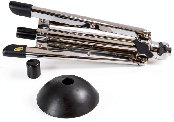 Hamilton Chrome Trumpet Stand for Musicians-5