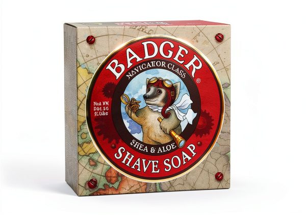 Shaving Soap Badger Organic Moisturizing for Men-2