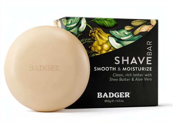 Shaving Soap Badger Organic Moisturizing for Men-0