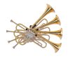KishYa Trumpet Wall Mount Display Stand-3