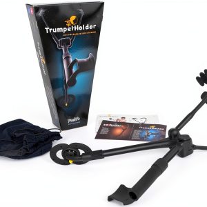 Trumpet Holder Plastic Aluminium Compact Stand-0