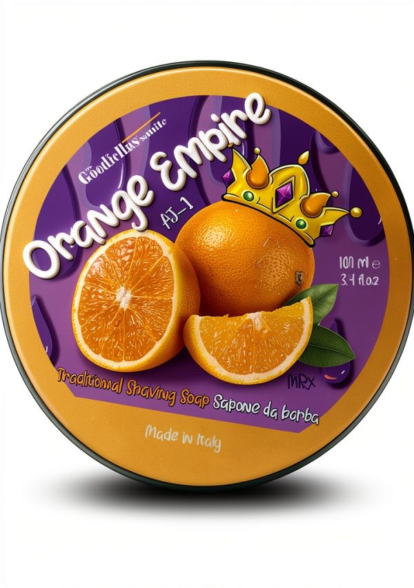 Blood Orange Italian Shaving Soap by The Goodfella's smile-0