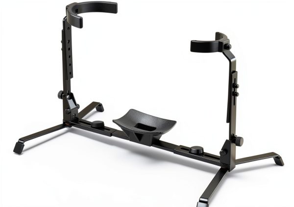 KM Tuba Stand Alloy Steel Adjustable Black-3