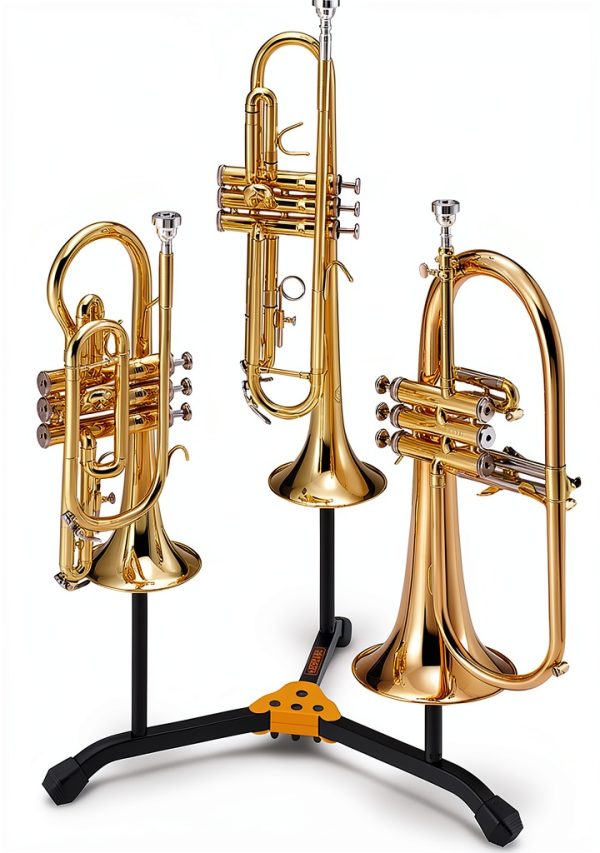 Hercules Stands Trumpet Stand Painted Leg-1