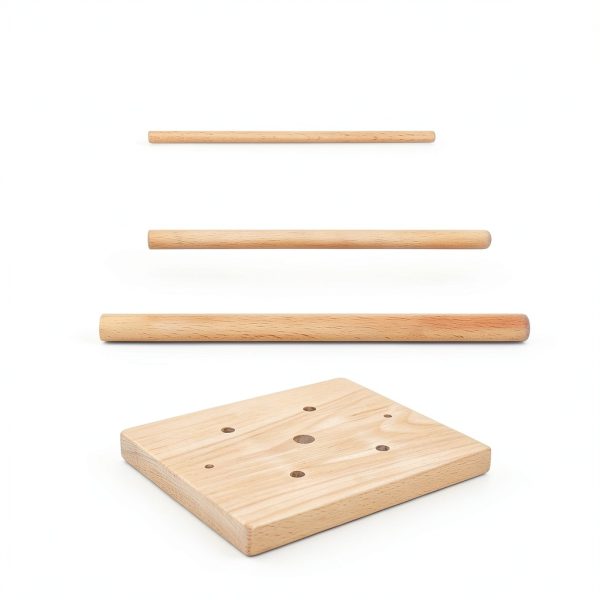 Kathfly Wood Recorder Stand for Musicians-1