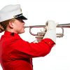 Hamilton Chrome Trumpet Stand for Musicians-1