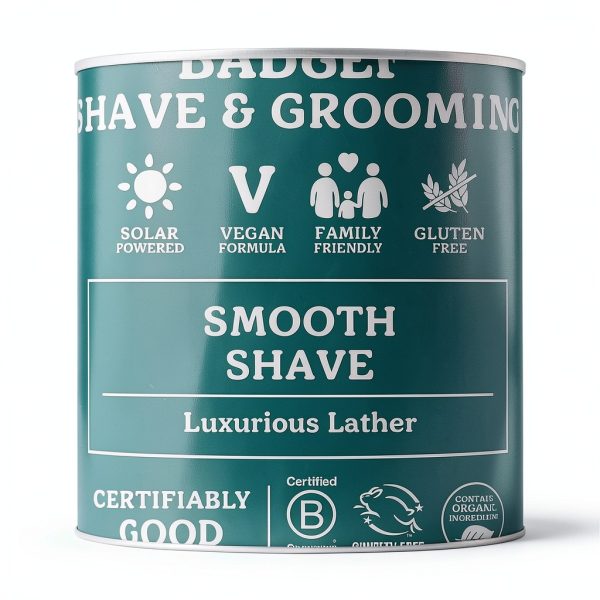 Shaving Soap Badger Organic Moisturizing for Men-3