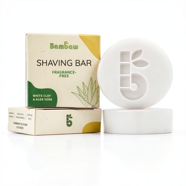 Vegan Shaving Soap Bambaw Men's Shaving Soaps-4
