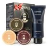 Shaving Soap Kit LEPONIX Premium Sandalwood Cream-0