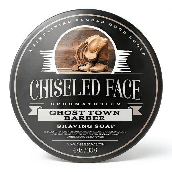 Shaving Soap Chiseled Face Handmade Rich Lather-0