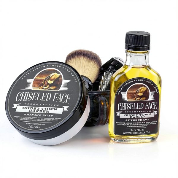 Shaving Soap Chiseled Face Handmade Rich Lather-3