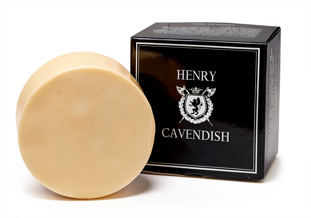 Henry Cavendish shaving soap in a shaving mug
